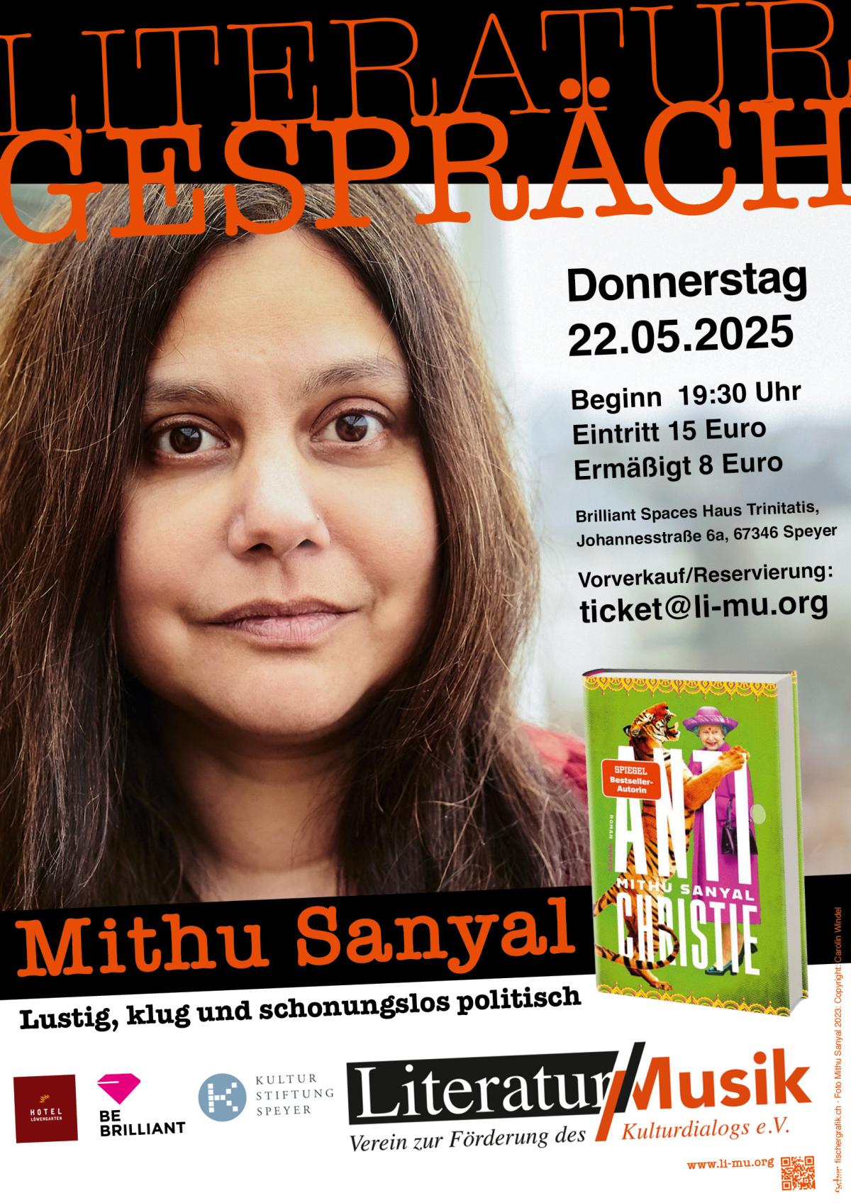 Literaturgespräch mit Mithu Sanyal
